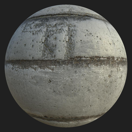 PBR texture of concrete panels