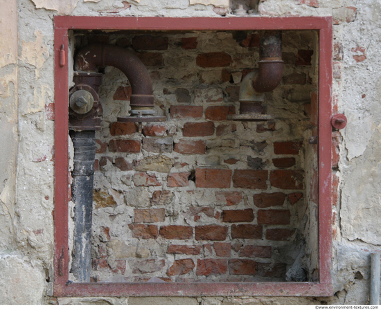 Hydrants in Wall