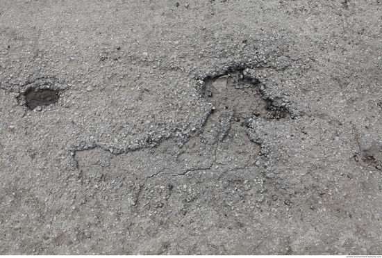 Damaged Asphalt