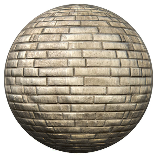 PBR texture wall bricks