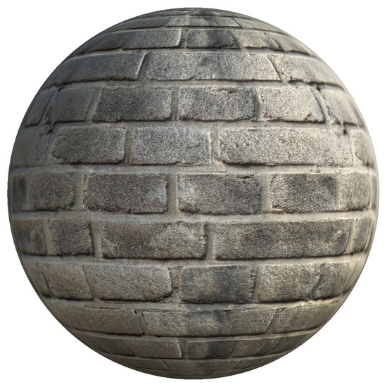 PBR texture wall bricks