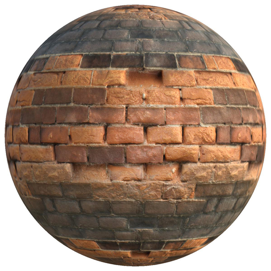 PBR texture wall bricks