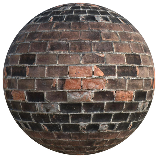 PBR texture wall bricks