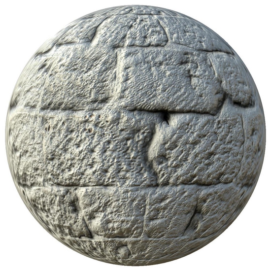 PBR texture wall stones