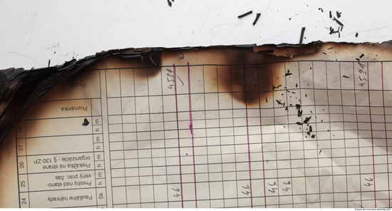 Burnt Paper