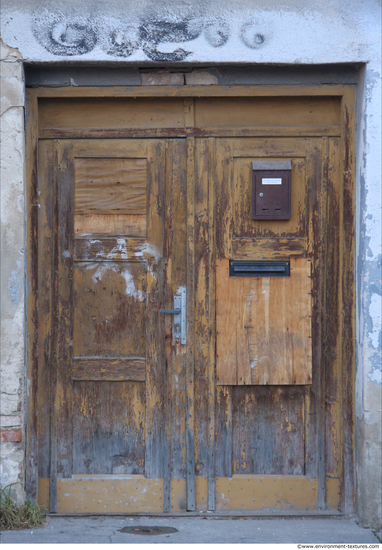 Double Wooden Doors