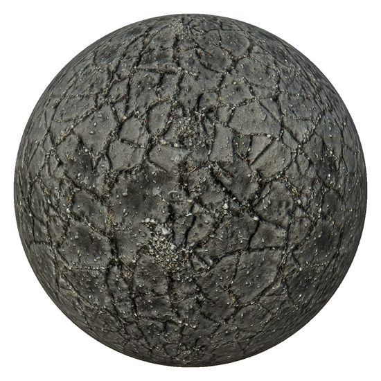 PBR texture asphalt K