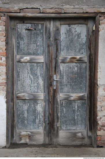 Double Wooden Doors