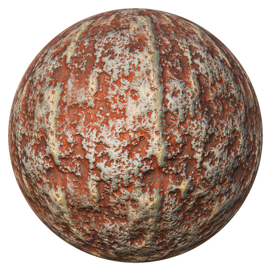 PBR texture metal rust K