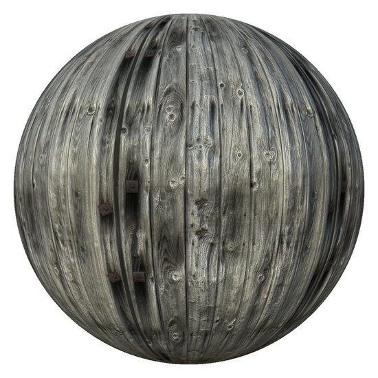 PBR texture wood planks