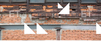 Wall Bricks Damaged