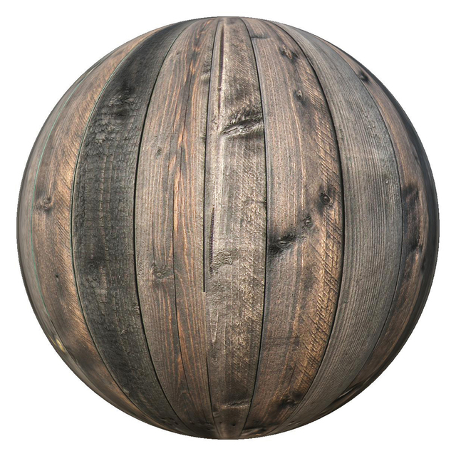 PBR texture wood planks