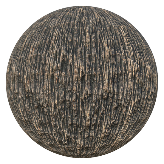 PBR texture wood tree bark