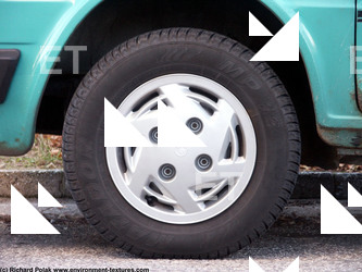 Photo Texture of Wheels