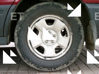 Photo Texture of Wheel