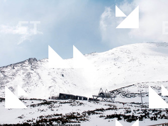 Photo Textures of Background Snowy Mountains