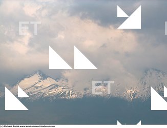 Photo Textures of Background Snowy Mountains