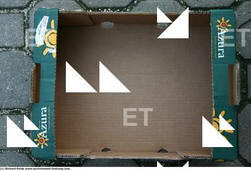 Photo Textures of Cardboard Box