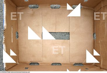 Photo Textures of Cardboard Box