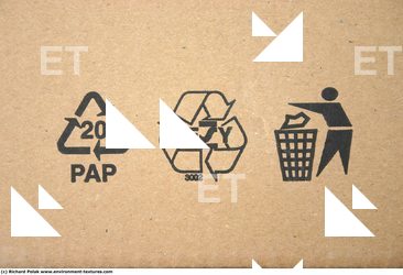 Photo Textures of Cardboard Box