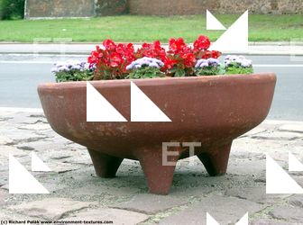 Photo Texture of Concrete Pot