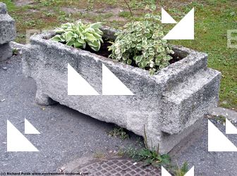 Photo Texture of Concrete Pot