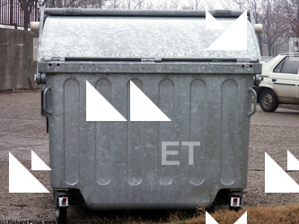 Photo Textures of Container Trash