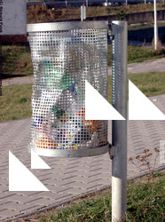 Photo Textures of Container Trash