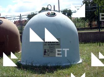 Photo Textures of Container Trash