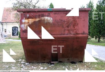 Photo Textures of Container Trash
