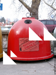 Photo Textures of Container Trash