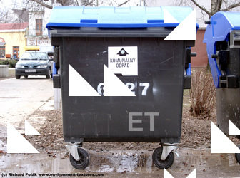 Photo Textures of Container Trash