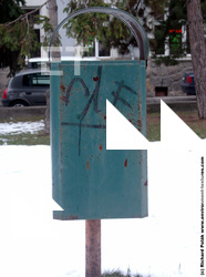 Photo Textures of Container Trash