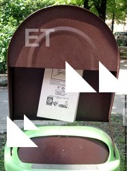 Photo Textures of Container Trash