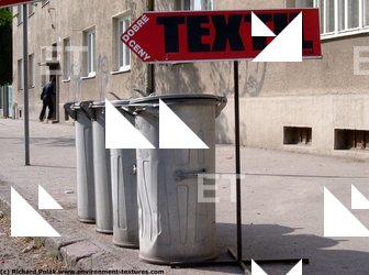 Photo Textures of Container Trash