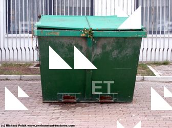 Photo Textures of Container Trash