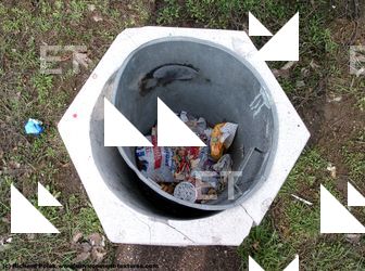 Photo Textures of Container Trash