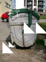 Photo Textures of Container Trash