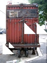 Photo Textures of Container Trash