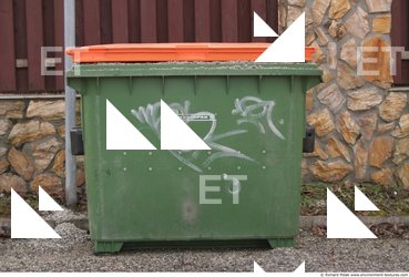 Photo Textures of Container Trash