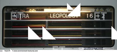 Information rail board