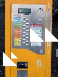 Photo Textures of Bus Ticket Machine