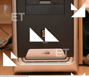 Photo Textures of Computer