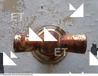 Photo Textures of Doors Handle