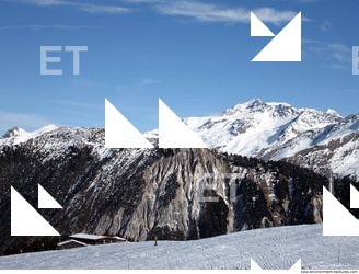 Photo Textures of Background Snowy Mountains