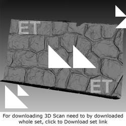 3D Scan of Wall Stones