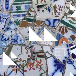 Photo Textures of Tiles Mosaic 