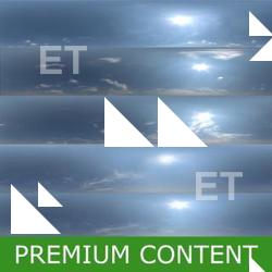 Photo Textures of HDRI Blue Clear  Skydomes