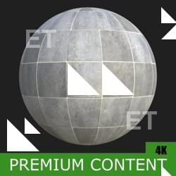 PBR Substance Material of Tiles Floor