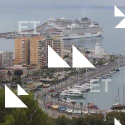 Photo Textures of Background City Malaga